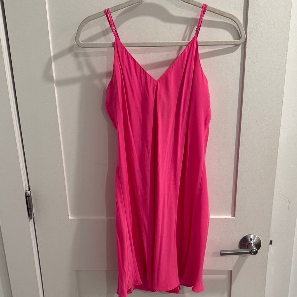 Amanda Uprichard Pink Slip Dress